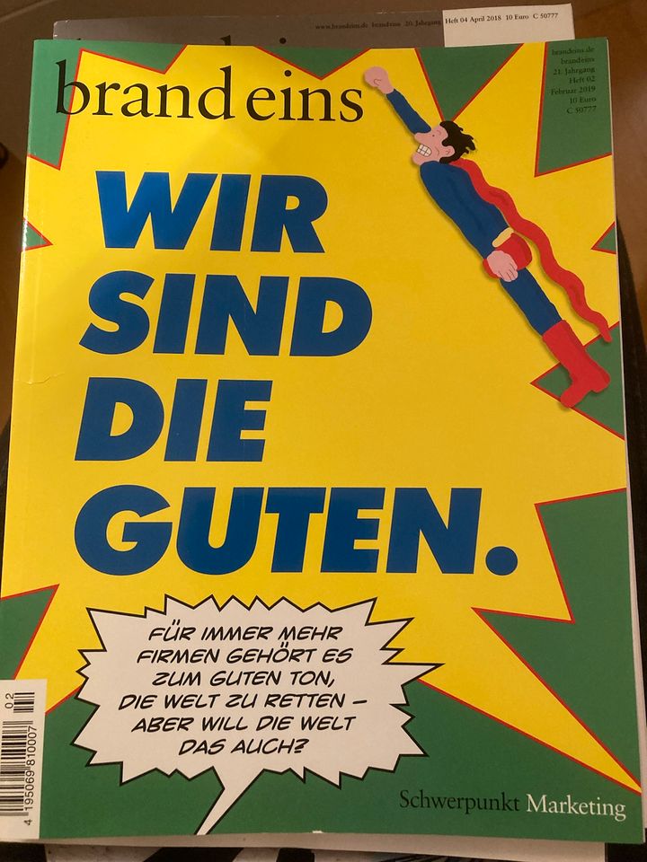 Brandeins Wirtschaftsmagazin - Heft 04/2018 in Schwarzenbruck