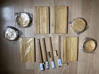 *NEU* Sushi Servierset aus Bambus, Stäbchen Brettchen, Schälchen Leipzig - Altlindenau Vorschau