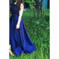 Abendkleid, Maxikleid in blau Rheinland-Pfalz - Bad Kreuznach Vorschau