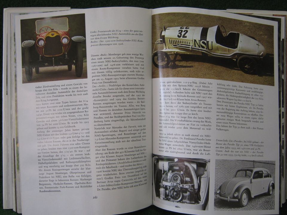 Legendäre Automobile Automobilgeschichte Autobuch Oldtimer in Klein Rönnau