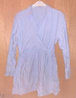 Bershka * Wickel Long Bluse * Gr. L * hellblau * Nordrhein-Westfalen - Oerlinghausen Vorschau