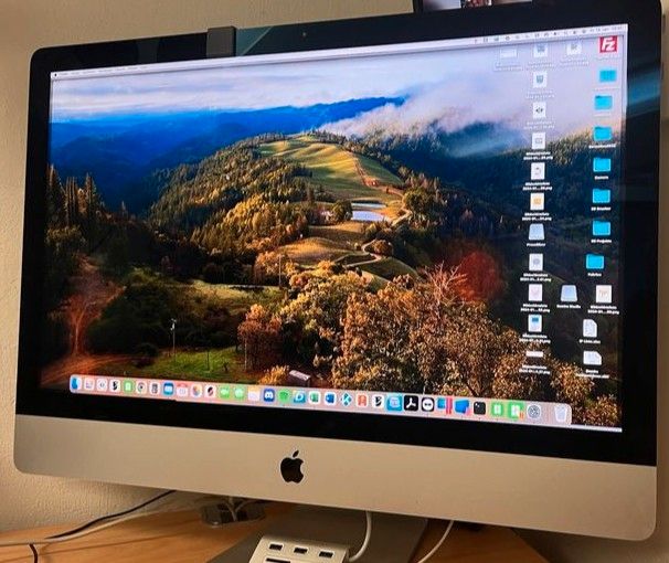 Apple iMac 27“ i9, 64GB RAM, 2TB, 5700XT 16GB, Tastatur/Maus in Herzfelde