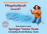 Pflegefachkraft als Springer*in (m/w/d)| Intensivpflege| Oldenburg und Umgebung Niedersachsen - Hatten Vorschau