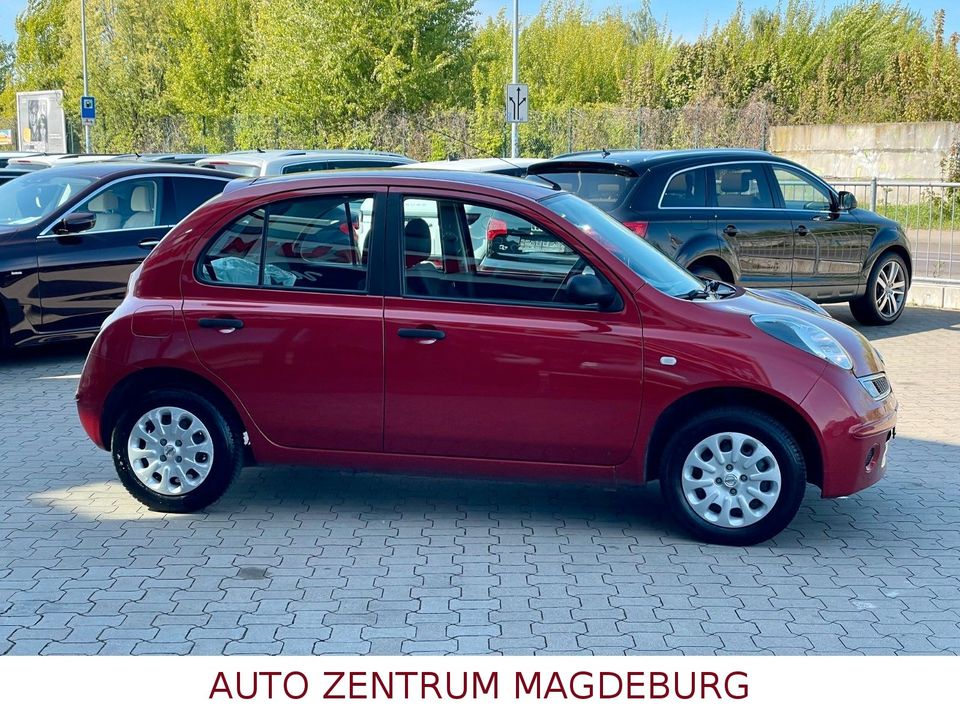 Nissan Micra Visia 1,2 RCD 4/5 trg. 8 fach bereift 1.H in Magdeburg