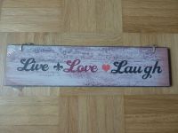 Live Love Laugh Wandbild Vintage OVP Nordrhein-Westfalen - Wetter (Ruhr) Vorschau