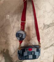 Original  Louis Vuitton Denim Monogram Pochette Accessoires mint Nordrhein-Westfalen - Steinhagen Vorschau