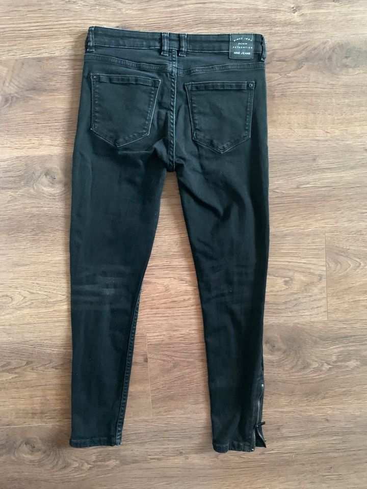 Damen Sommer Jeans Skinny Slim Reissverschluss Rähre Mango h&m in Barmstedt