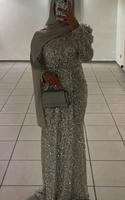Abendkleid Silber Pailletten Gröpelingen - Gröpelingen Vorschau
