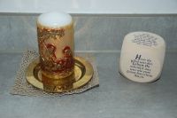 Kerze, Jesu Geburt, Gebetswürfel Sachsen - Ehrenfriedersdorf Vorschau