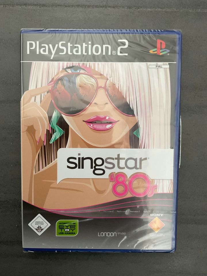 ++ PLAYSTATION 2 + PS2 + SPIEL SINGSTAR 80 s + NEU + OVP ++ in Leipzig