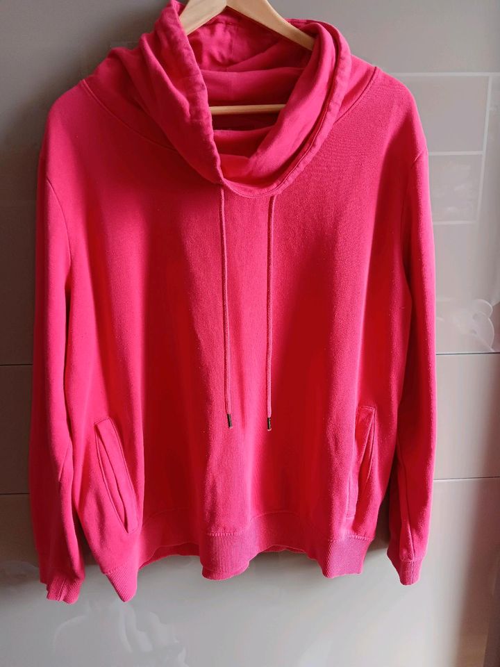 Damen Pullover pink mit Kragen, Größe L, Oberteil in Gevelsberg