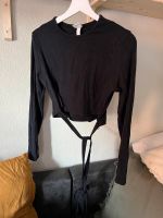 H&M schwarzes Langarmshirt Oberteil Größe L Dresden - Cotta Vorschau