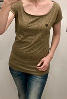 Naketano Shirt Top Leo Oliv Khaki Hessen - Darmstadt Vorschau