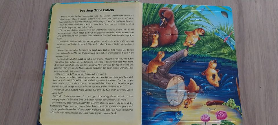 Puzzlebuch Tiergeschichten für Kinder ab 3 Jahren in St. Leon-Rot