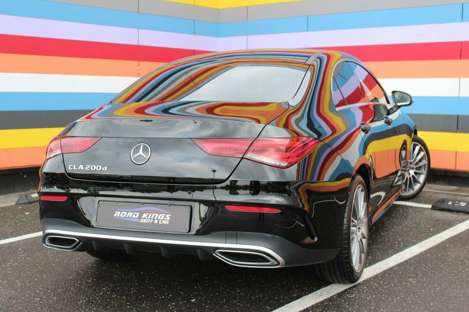 Der Neue Mercedes CLA AMG  Autovermietung Auto mieten Mietwagen in Berlin
