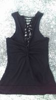 Tally Weijl Top schwarz mit Cut-Outs Punk Gothic Rock Gr. XS Neu Stuttgart - Sillenbuch Vorschau