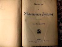 1897 ...70 Beilagen Allgemeine Zeitung München Sachsen-Anhalt - Braunsbedra Vorschau