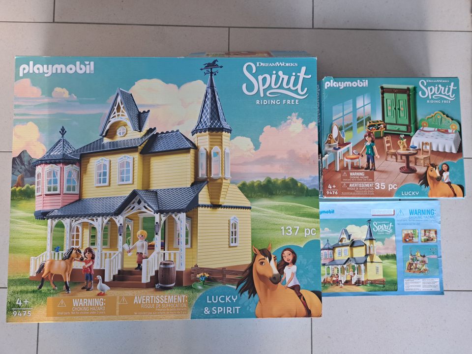 Playmobil Spirit – Riding Free Luckys Zuhause 9475 und 9476 ab 4+ in Offenbach