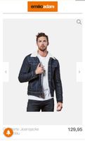 Gefütterte Jeansjacke Indigoblau | Jeansjacke | Männer Nordrhein-Westfalen - Paderborn Vorschau