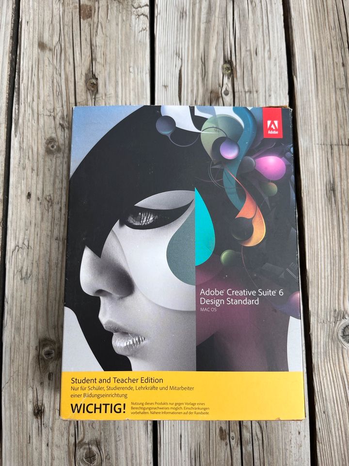 Last offer! Adobe CS6 Mac OS, Student and Teacher Edition in Hannover