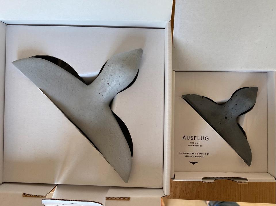 Wandharken Ausflug- Vögel aus Beton zur Dekoration in Dortmund
