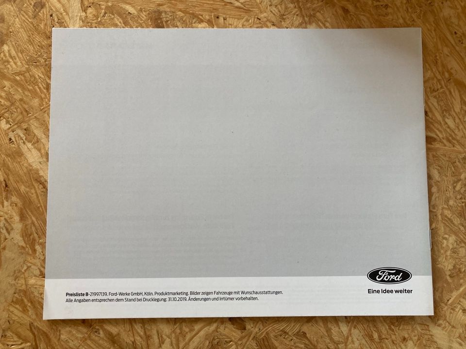 Katalog und Preisliste Ford Tourneo Connect in Bad Kösen