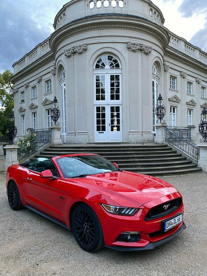 Ford Mustang GT Cabrio Urlaub Harz Wochenende mieten Hochzeit V8 in Bad Sachsa