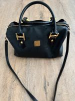 Original MCM Handtasche schwarz-gold / Boston Bag Niedersachsen - Lilienthal Vorschau