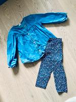 Super süßes Set H&M Jeansbluse Hemd Leggings KER86 München - Schwabing-West Vorschau