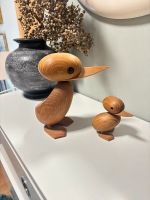 Architekten Made Duck & Duckling Sänisch Teak Holzfigur Baden-Württemberg - Brühl Vorschau