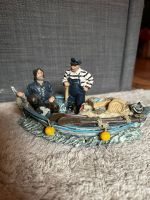 Deko Skulptur Fischer im Boot Kreis Pinneberg - Quickborn Vorschau