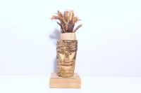 Rarität Totem Skulptur, Holzfigur, Holzskulptur, Holzstatue 52cm Nordrhein-Westfalen - Krefeld Vorschau