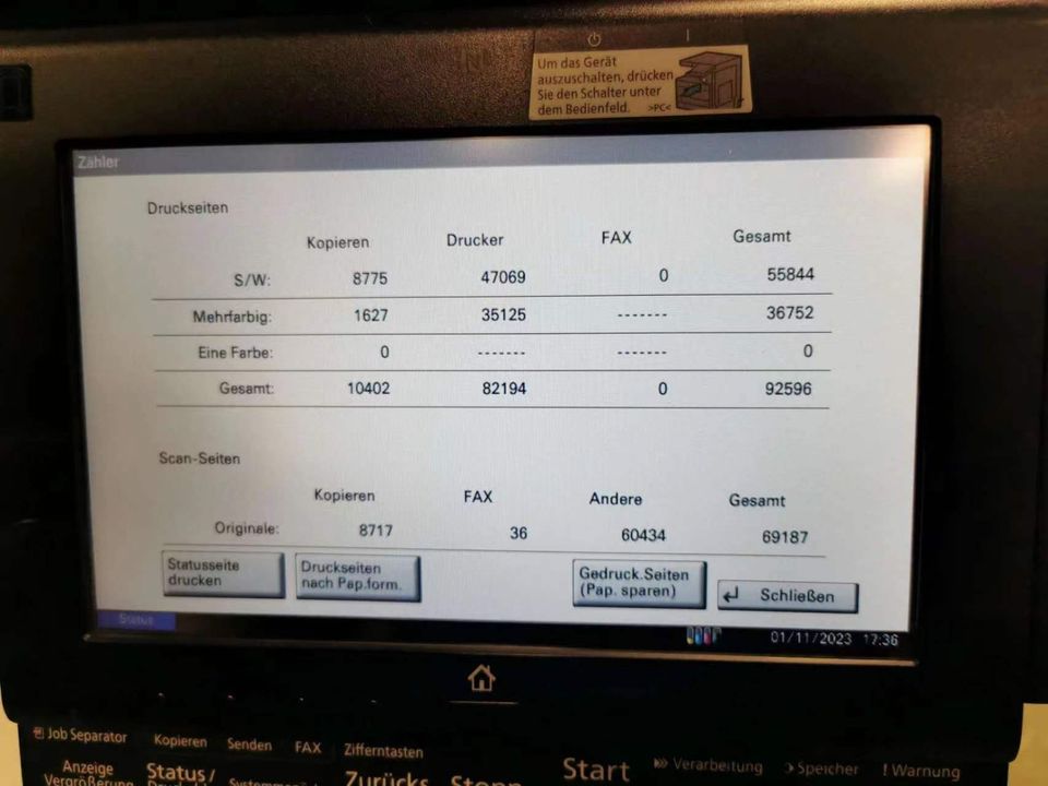 Multifunktion-Laser Drucker Utax 2506ci in Frankfurt am Main