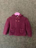 Strickjacke Baby  Cardigan mit Kapuze 80 Niedersachsen - Harsefeld Vorschau