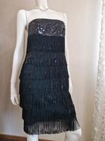 Vera Mont Party Kleid mit Pailletten und Franzeln Gr. 36 Hessen - Fulda Vorschau