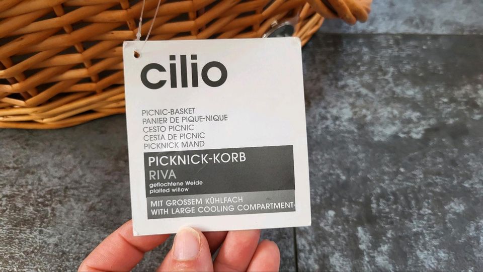 Picknickkorb Cilio hochwertig in Dreieich
