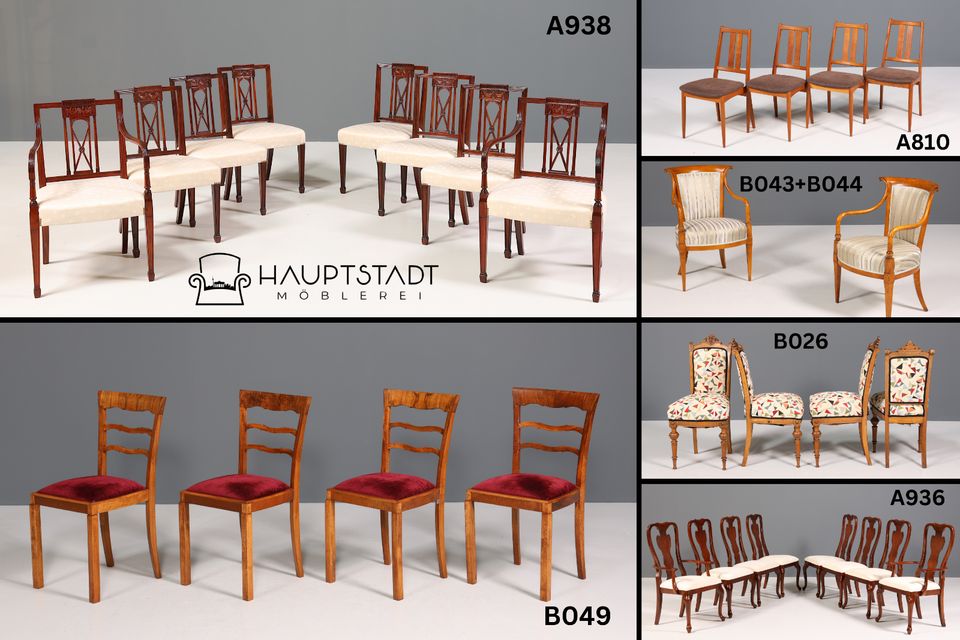 ◤Hauptstadt Möblerei Berlin Große Auswahl Stühle Mid Century Stühle Jugendstil Knoll FreichwingerArmlehnstuhl Sessel Design Barock Esszimmerstühle Chairs Englisch Stuhl Louis Antik Stuhl Stühl Chairs in Berlin