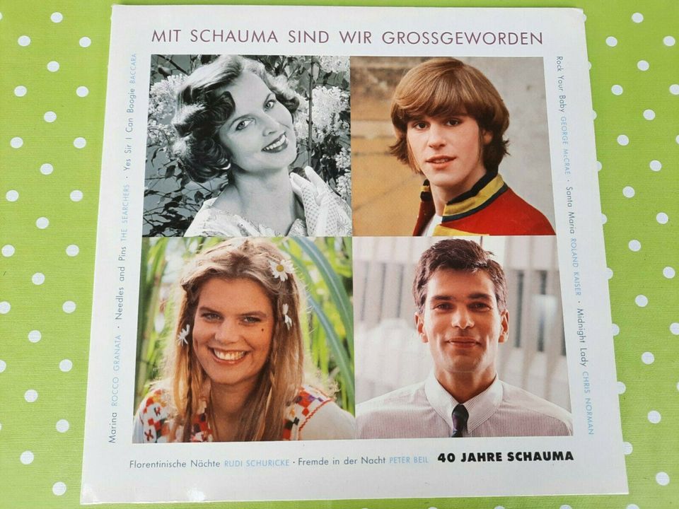 Mit Schauma sind wir Grossgeworden LP  Cover 40 Jahre Schauma in Neetze