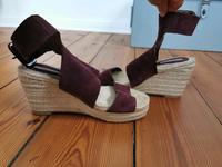 Damen Espadrilles mit Keilabsatz, high heel sandalette Wandsbek - Hamburg Marienthal Vorschau