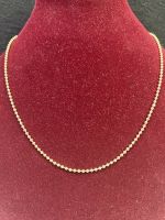 GOLD KETTE 18k 750 43,4cm L 0,2cm B 6,46g GG AU Berlin - Neukölln Vorschau