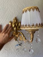 Wandleuchte Kristall Leuchter Design in Gold Bayern - Bibertal Vorschau