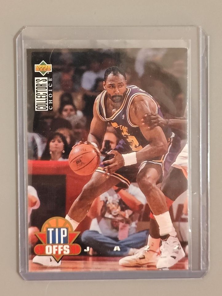 1994-95 Collector's Choice #191 Karl Malone Utah Jazz in Rheinstetten