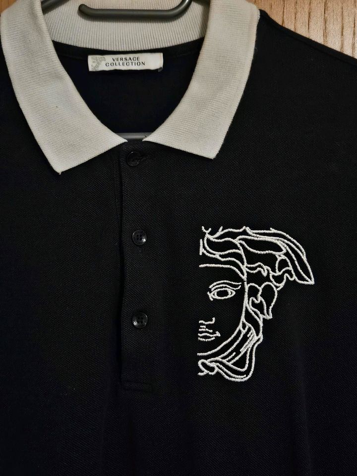 Original Versace Poloshirt - Gr. S in Rethwisch