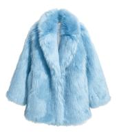 H&M Kunstpelz Jacke Hellblau 34 Bayern - Germering Vorschau