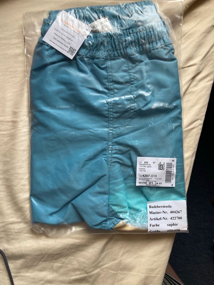 NEU Jako-o Badebermuda Badehose saphir Türkis in Minden