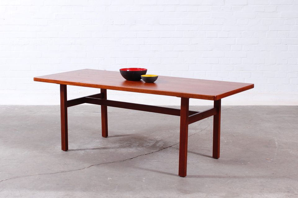 Vintage Teak Coffee Table Danish Design 50er 60er Hygge in Uslar