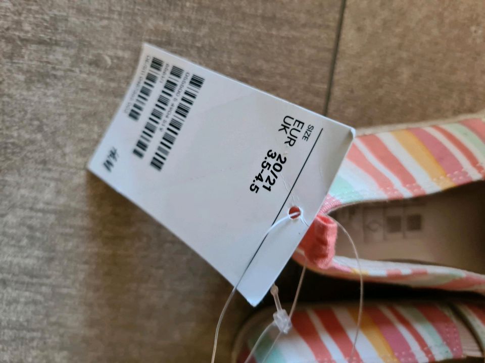 Süße sommerschuhu Schuhe espadrilles neu h&M beige Rose 21 20 in Usedom