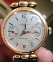 Chronographe Suisse 750er Gold Uhr Nordrhein-Westfalen - Gelsenkirchen Vorschau