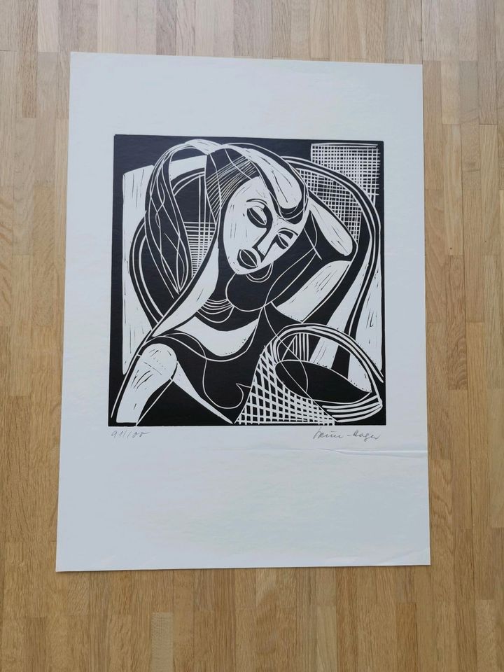 Maria Beine Hager Grafik midcentury in Willstätt