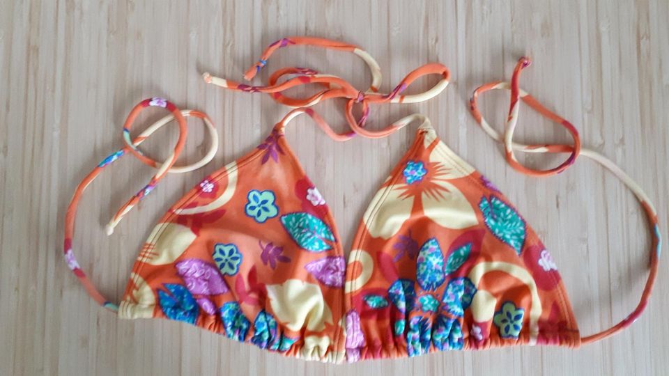 ❤ KLIMIT BIKINI Trinagle 2 Teilig Gr. 38 / M in Farbe ORANGE ❤ in Ilmmünster